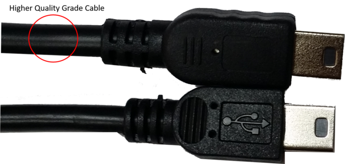 High Quality USB Type-A to Mini-B 1M cable - Image 2
