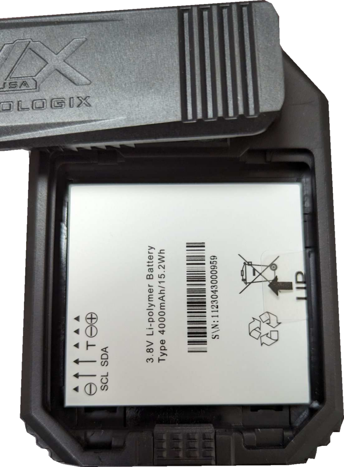 VLX BWC V1X Extra Battery - Image 2